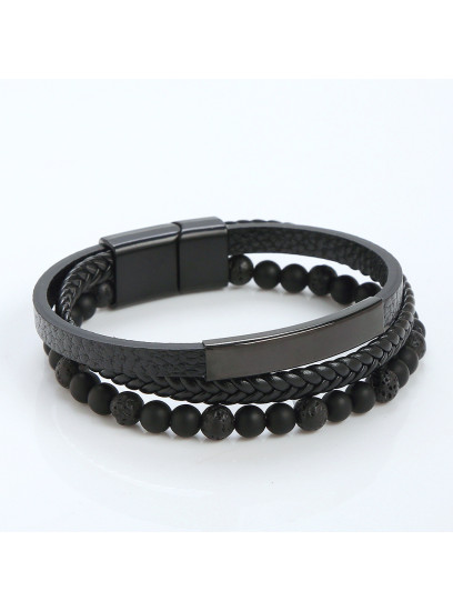 MOŠKA ZAPESTNICA FASHION STONE 1